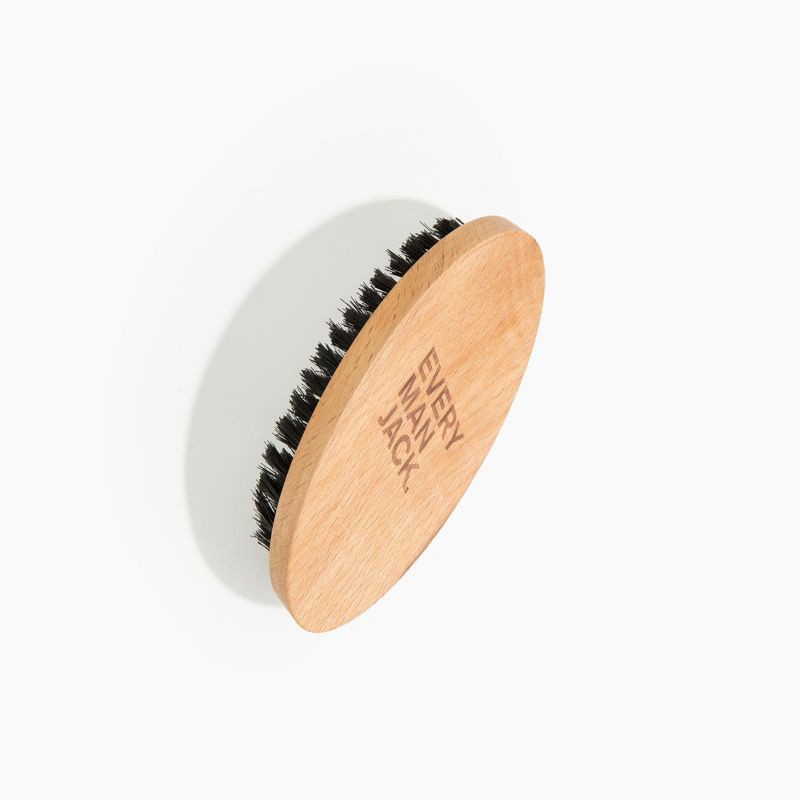 slide 3 of 9, Every Man Jack Men's Beard Hair Brush with Cruelty-Free Vegan Bristles, 1 ct