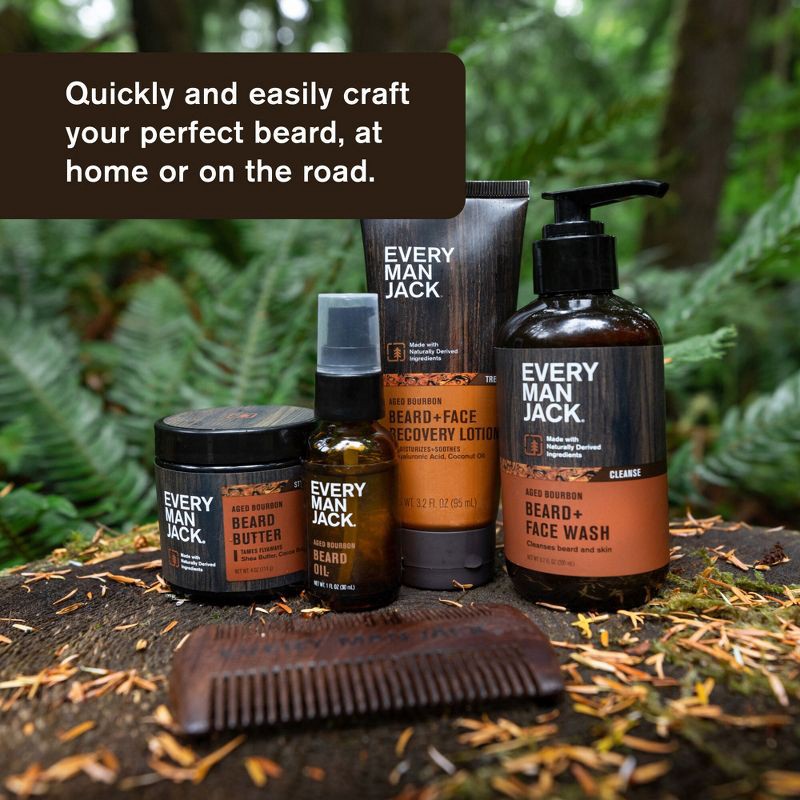 slide 3 of 9, Every Man Jack Men's Beard Comb, 1 ct