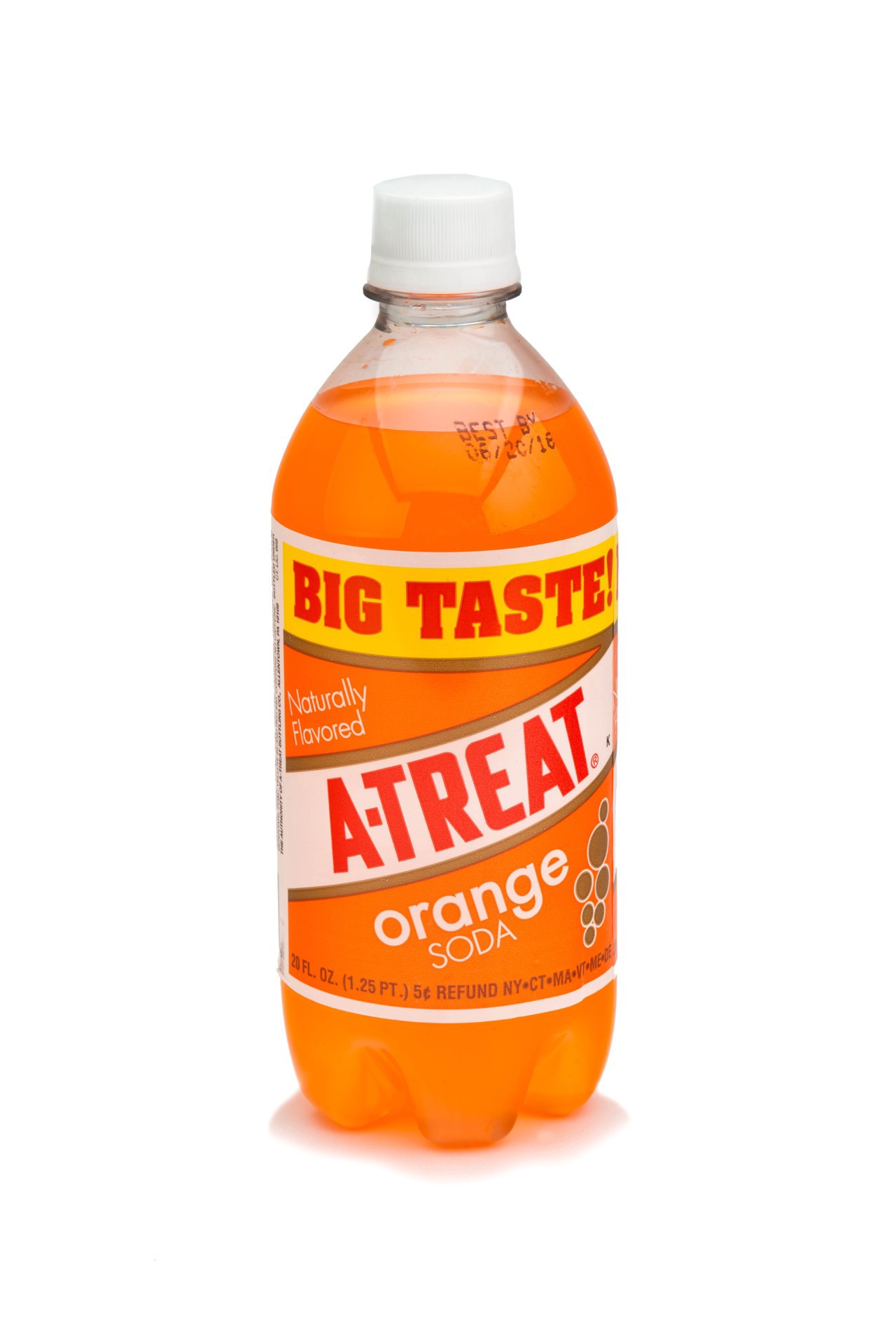 slide 1 of 1, A-Treat Orange Soda - 20 fl oz, 20 fl oz