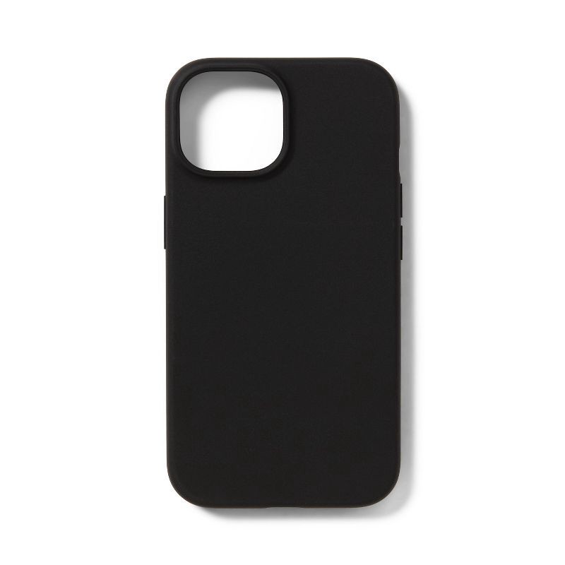 slide 2 of 3, iPhone 16e/iPhone 15/iPhone14/iPhone13 Case - dealworthy™ Black: TPU Solid Wireless Compatible, 1 ct