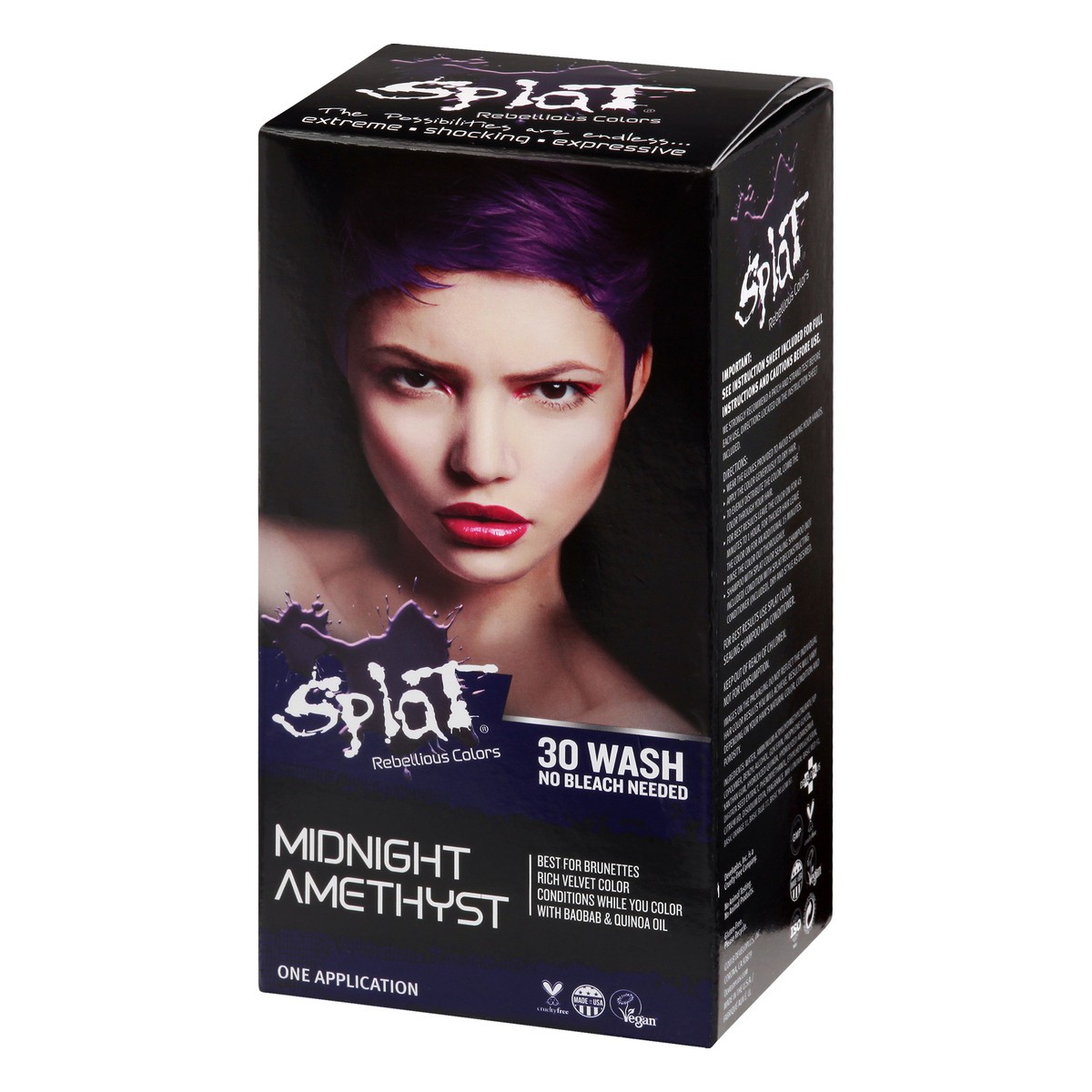 slide 8 of 9, Splat Hair Color 1 ea, 1 ct