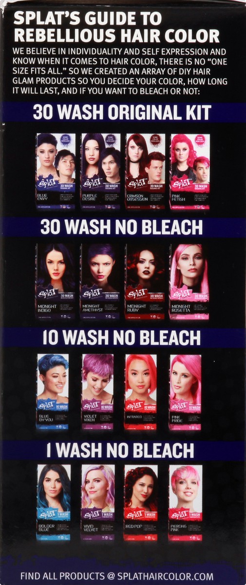 slide 2 of 9, Splat Hair Color 1 ea, 1 ct