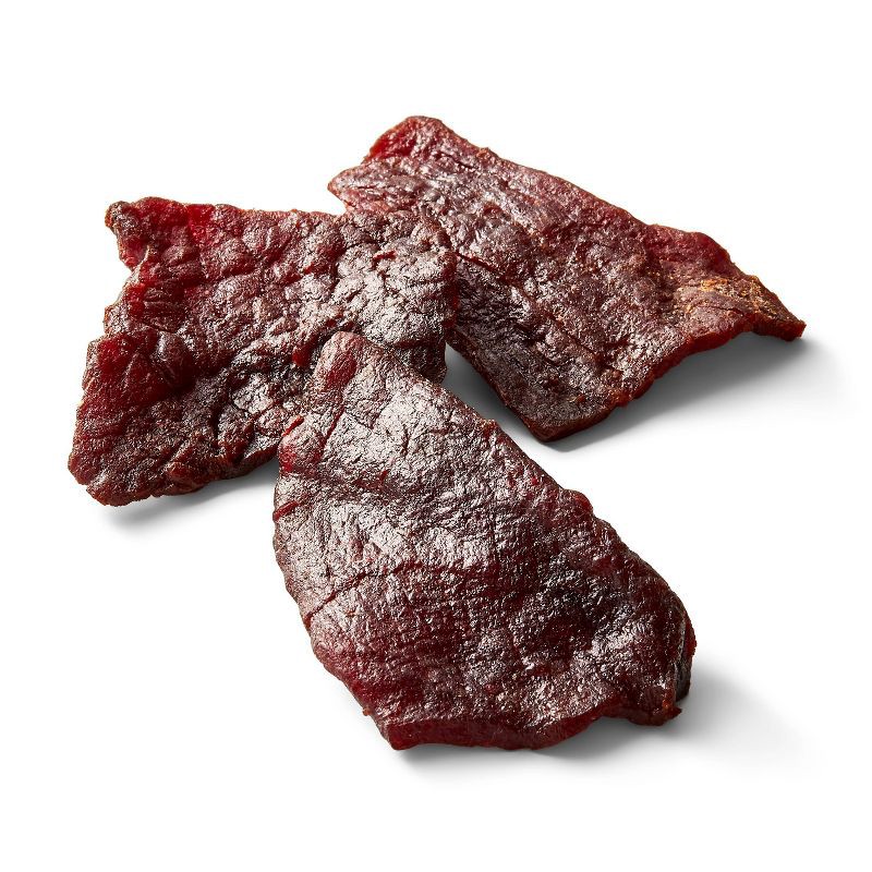 slide 3 of 4, Original Beef Jerky - 10g Protein - 8oz - Good & Gather™, 10 gram, 8 oz