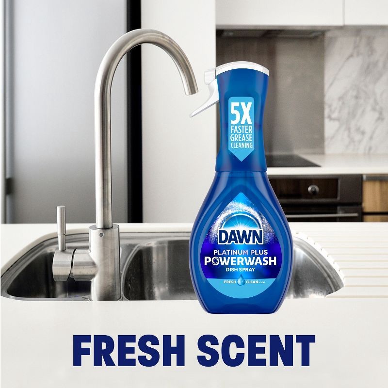 slide 8 of 14, Dawn Fresh Platinum Powerwash Dish Spray Refill - 2ct, 2 ct