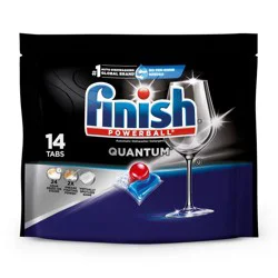 Finish Quantum Dishwasher Detergent Tablets - 14ct