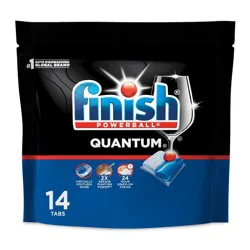 Finish Quantum Dishwasher Detergent Tablets - 14ct