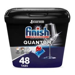 Finish Quantum Dishwasher Detergent Tablets - 48ct