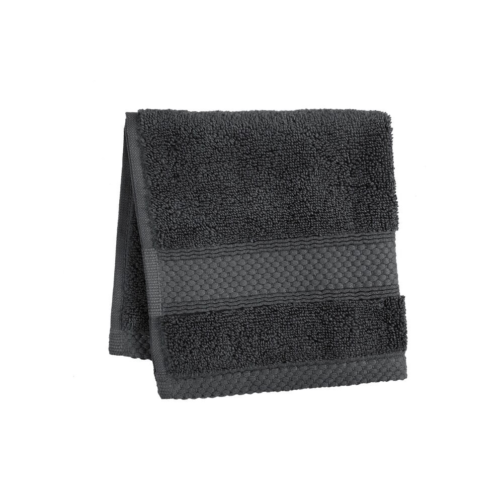 slide 1 of 1, Modavari Turkish Washcloth - Dark Gray, 1 ct