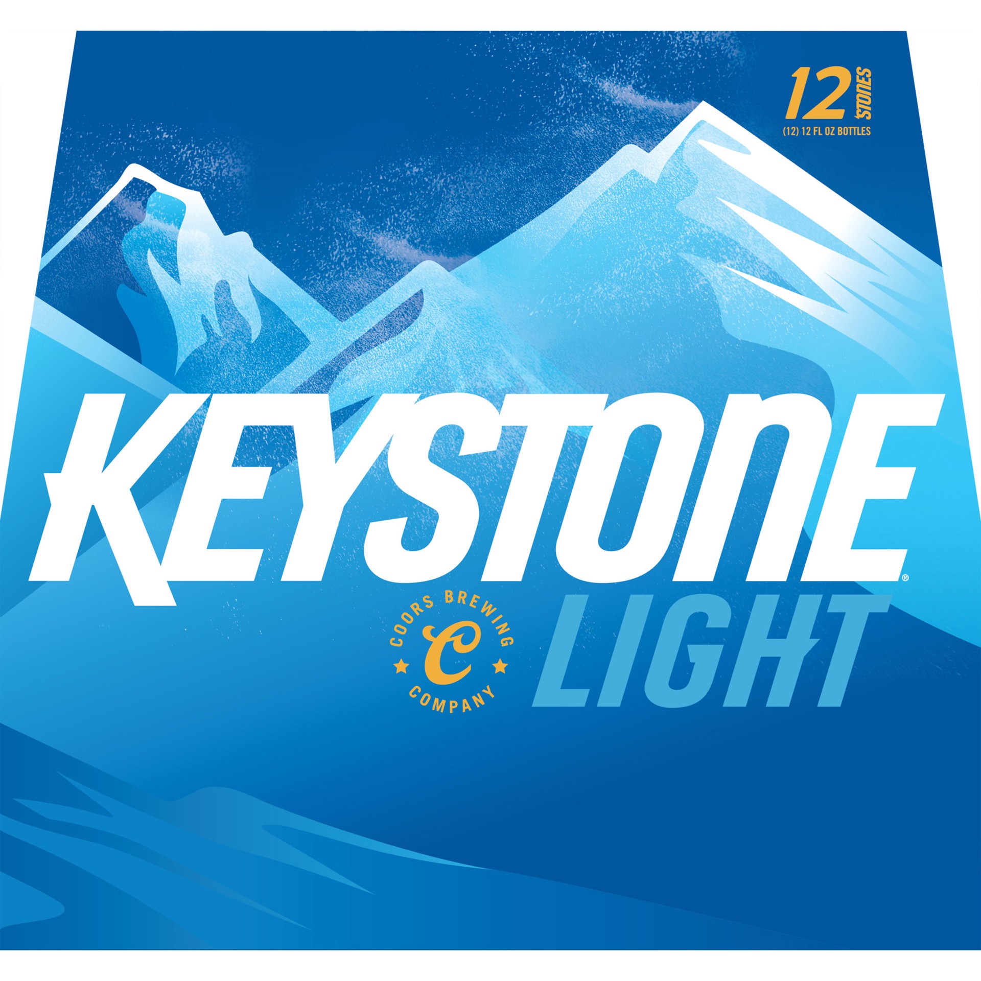 slide 3 of 5, Keystone Lager Beer, 4.1% ABV, 12-pack, 12-oz beer bottles, 12 fl oz