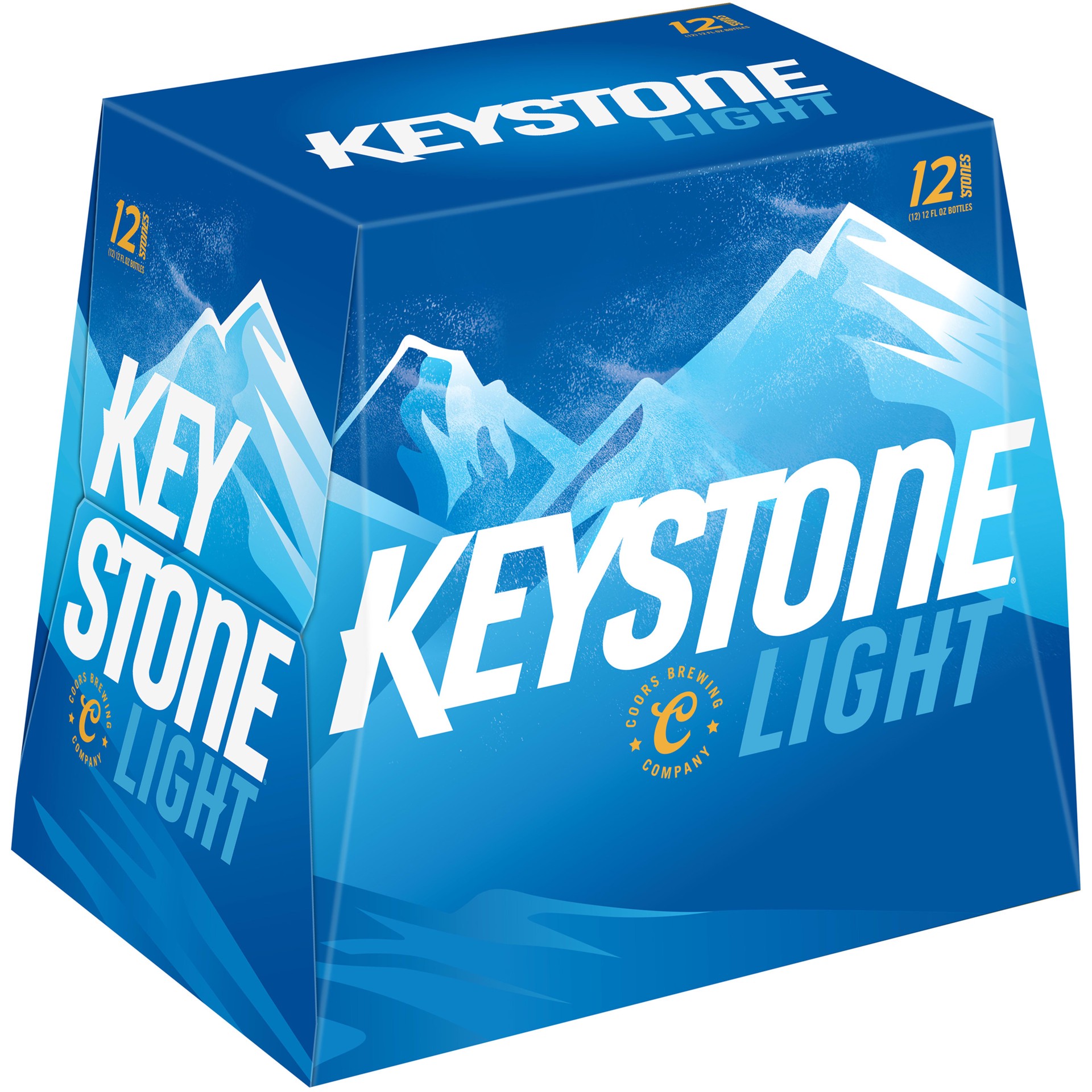 slide 1 of 5, Keystone Lager Beer, 4.1% ABV, 12-pack, 12-oz beer bottles, 12 fl oz