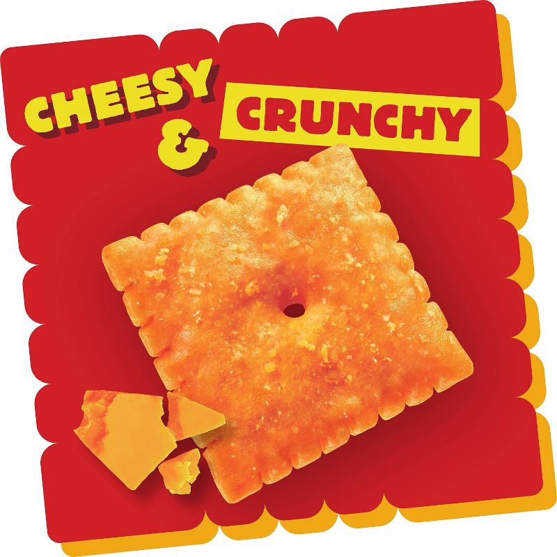 slide 4 of 9, Cheez-It Extra Crunchy Bold Cheddar Baked Crackers - 12.4oz, 12.4 oz