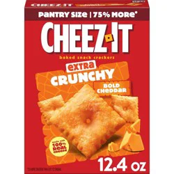 Cheez-It Extra Crunchy Bold Cheddar Baked Crackers - 12.4oz