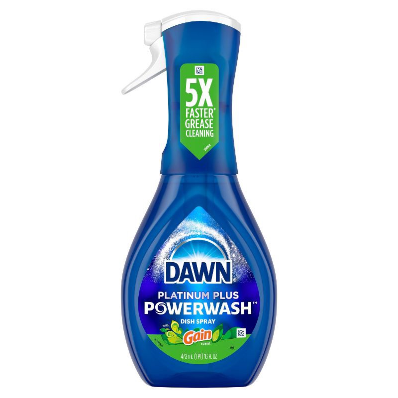 slide 12 of 13, Dawn Platinum Powerwash Dish Spray - Gain - 16 fl oz, 16 fl oz