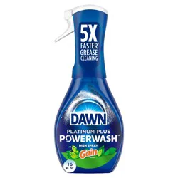 Dawn Platinum Powerwash Dish Spray - Gain - 16 fl oz