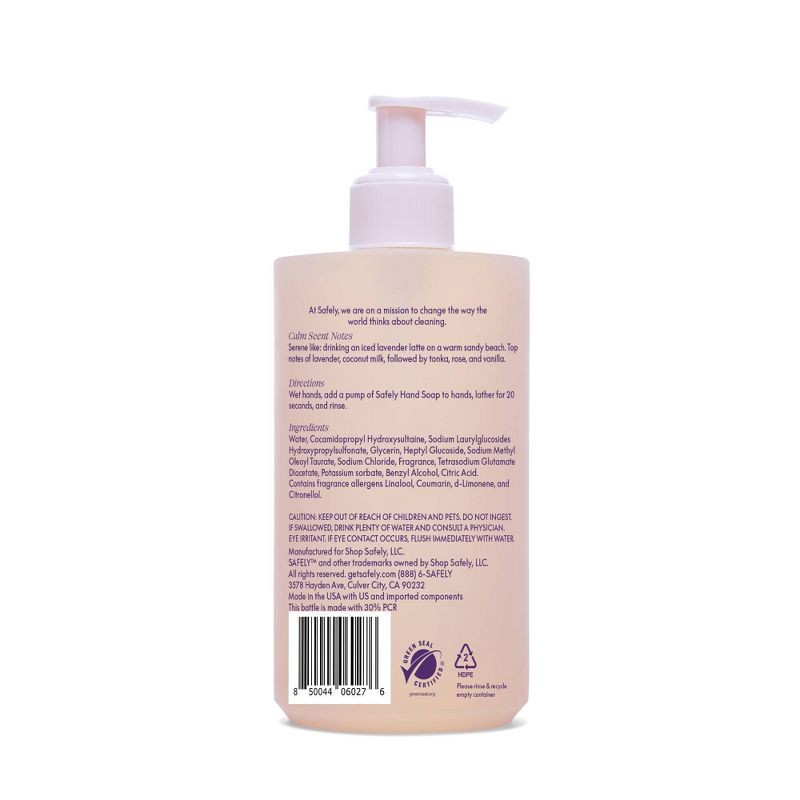 slide 2 of 4, Safely Calm Hand Soap - 12 fl oz, 12 fl oz