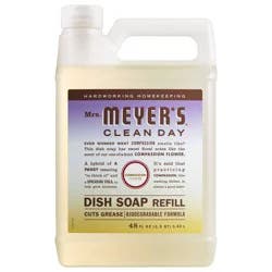 Mrs. Meyer's Clean Day Compassion Flower Dish Soap Refill - 48 fl oz