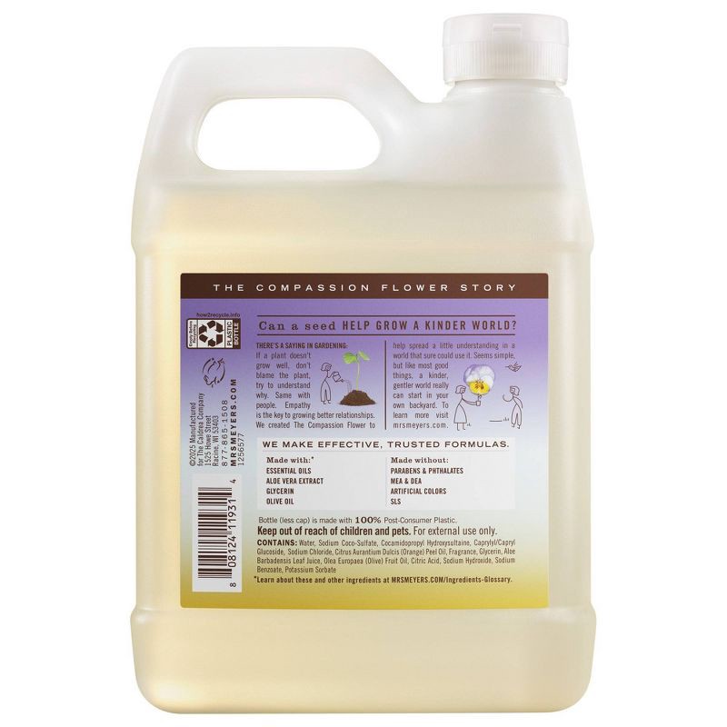 slide 2 of 9, Mrs. Meyer's Clean Day Compassion Flower Hand Soap Refill - 33 fl oz, 33 fl oz