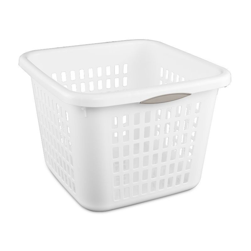 slide 4 of 6, 1.5bu Plastic Square Laundry Basket - Brightroom™, 1 ct