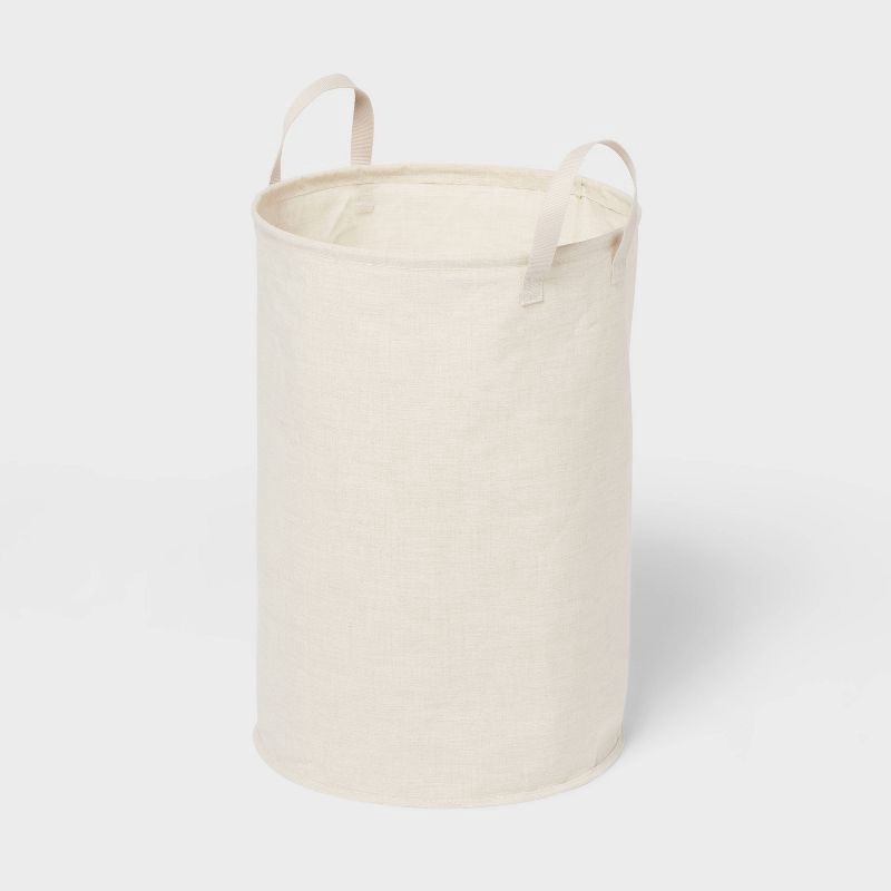 slide 1 of 3, Canvas Pop-Up Laundry Hamper - Brightroom™, 1 ct