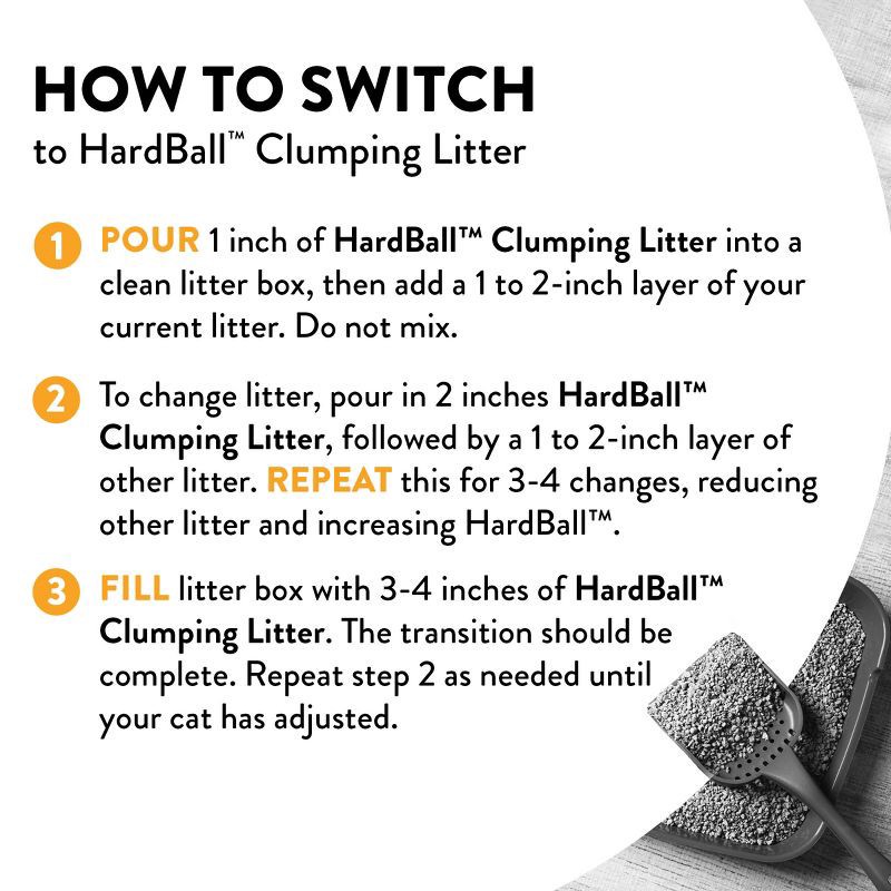 slide 10 of 11, Arm & Hammer Hardball Cat Litter - 10.5lbs, 10.5 lb