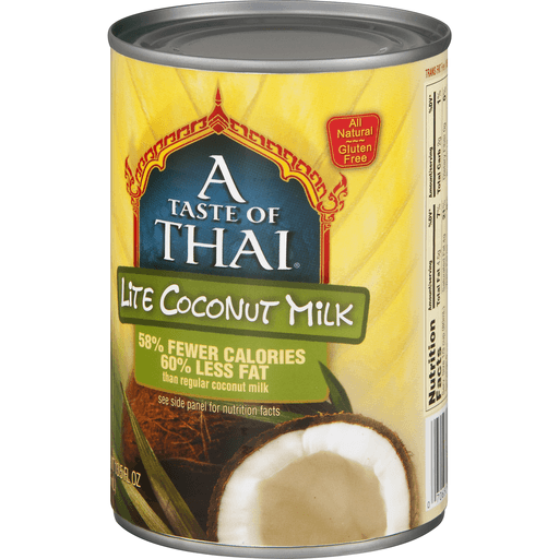 slide 4 of 9, A Taste of Thai Taste Thai Light Coconut Milk, 14 fl oz