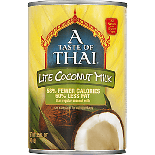slide 4 of 9, A Taste of Thai Light Coconut Milk, 13.5 fl oz