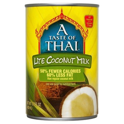 slide 1 of 9, A Taste of Thai Taste Thai Light Coconut Milk, 14 fl oz