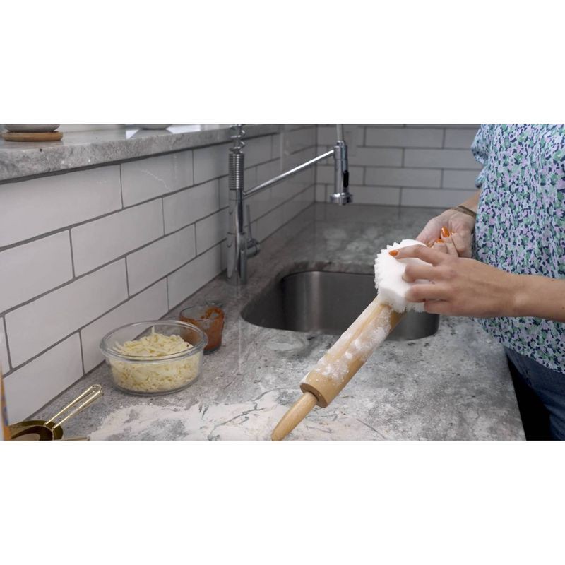 slide 14 of 15, Scrub Daddy Dual-Sided Scrubber Sponge - 4ct, 4 ct