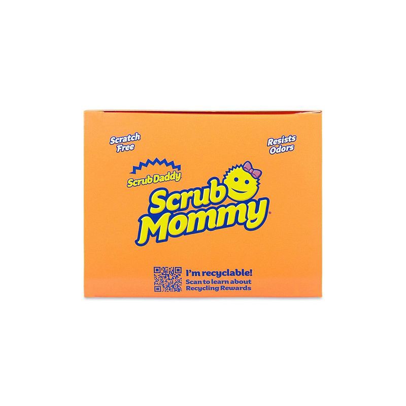 slide 5 of 15, Scrub Daddy Dual-Sided Scrubber Sponge - 4ct, 4 ct