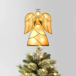 13.25" Incandescent Lit Angel Christmas Tree Topper - Wondershop™
