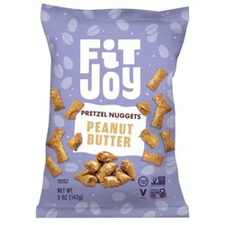 FitJoy Grain Free Pretzel Peanut Butter Nuggets - 5 oz