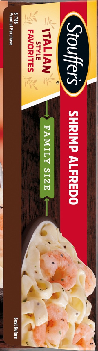 slide 14 of 14, Stouffer's Family Size Shrimp Alfredo Frozen Meal, 30 oz
