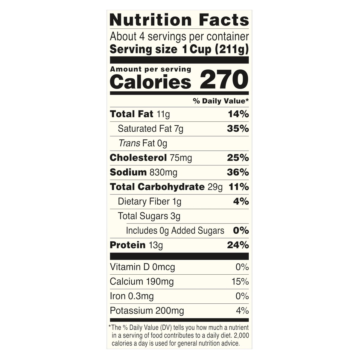 slide 12 of 14, Stouffer's Family Size Shrimp Alfredo Frozen Meal, 30 oz