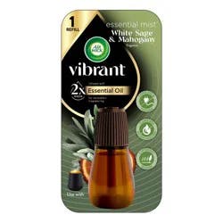 Air Wick Vibrant Essential Mist - White Sage Mahogany - 0.67 fl oz