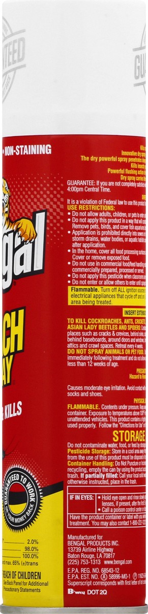 slide 3 of 9, Bengal Roach Spray 5 oz, 5 oz