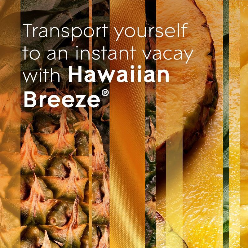 slide 6 of 16, Glade Air Freshener Plug Ins Scented Oil Diffuser Refills - Hawaiian Breeze - 3.35 fl oz/5pk, 5 ct; 3.35 fl oz