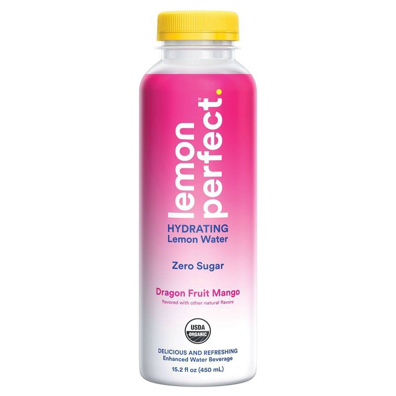 slide 1 of 7, Lemon Perfect Dragon Fruit Mango Hydrating Lemon Water - 15.2 fl oz Bottle, 15.2 fl oz