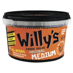 Willys Salsa Original Medium, 16 Oz