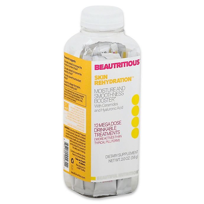 slide 1 of 1, Beautritous Beautiful Nutrition Beautritious Skin Rehydration Moisture and Smoothness Booster Drink Mix, 1 ct