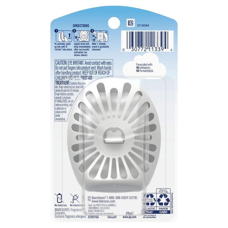 slide 14 of 14, Febreze Citrus Breeze Bathroom Air Freshener, 1 ct