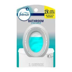 Febreze Citrus Breeze Bathroom Air Freshener: Non-Powered, Oil, 0.25 oz, Dye-Free