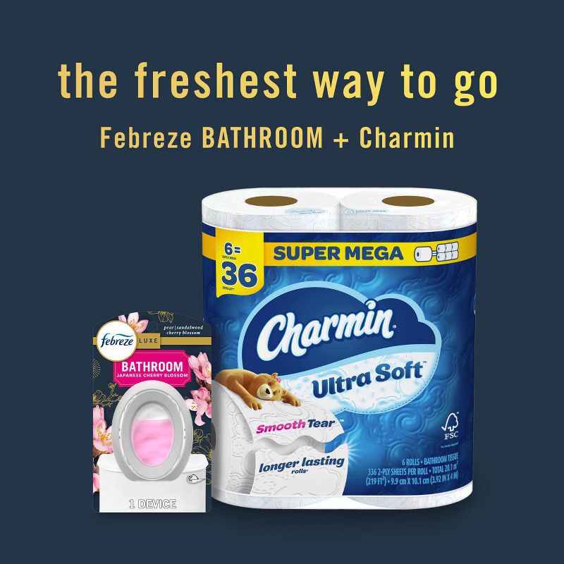 slide 8 of 14, Febreze Japanese Cherry Blossom Bathroom Air Freshener, 1 ct