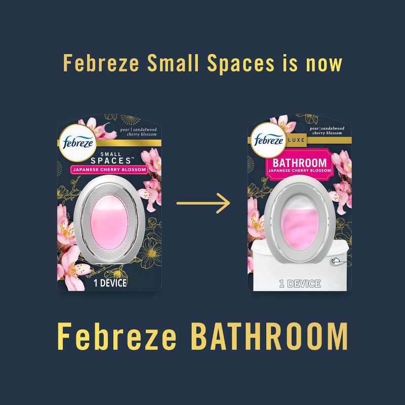 slide 9 of 14, Febreze Japanese Cherry Blossom Bathroom Air Freshener, 1 ct