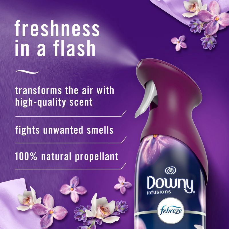 slide 3 of 11, Febreze Downy Infusions Calm Air Mist - Lavender & Vanilla Bean - 8.8oz, 8.8 oz