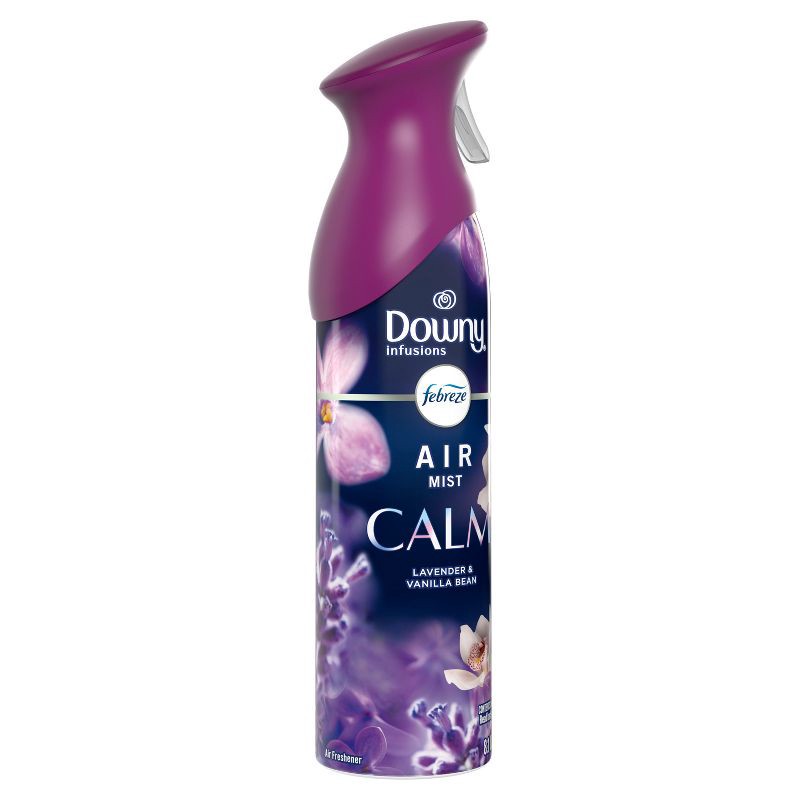 slide 11 of 12, Febreze Downy Infusions Calm Air Mist - Lavender & Vanilla Bean - 8.1oz, 8.8 oz