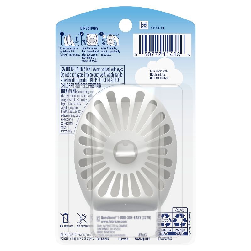 slide 14 of 14, Febreze Soothe & Restore Bathroom Air Freshener, 1 ct