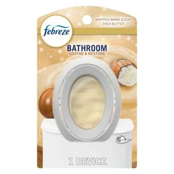 Febreze Soothe & Restore Bathroom Air Freshener: Oil, Non-Powered, Net Weight 0.25