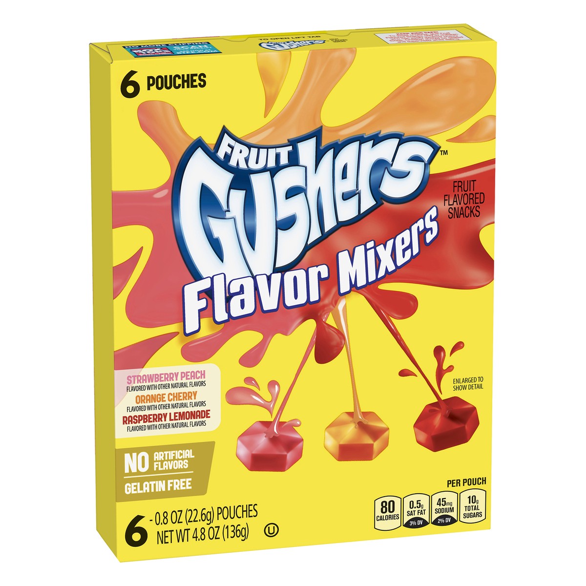 slide 7 of 9, Fruit Gushers Flavor Mixers, 4.8 oz