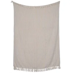 Haven + Key Woven Oversized Throw Pillow - White