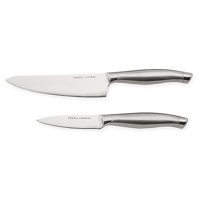 slide 1 of 1, Emeril's Stainless Steel Prep Knife Set, 2 ct